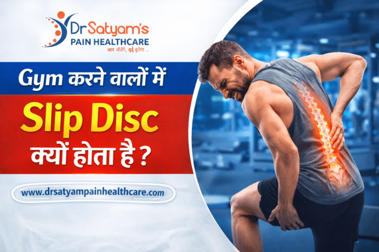 Gym करने वालों में Slip Disc क्यों होता है? Dr Satyam’s Pain Healthcare