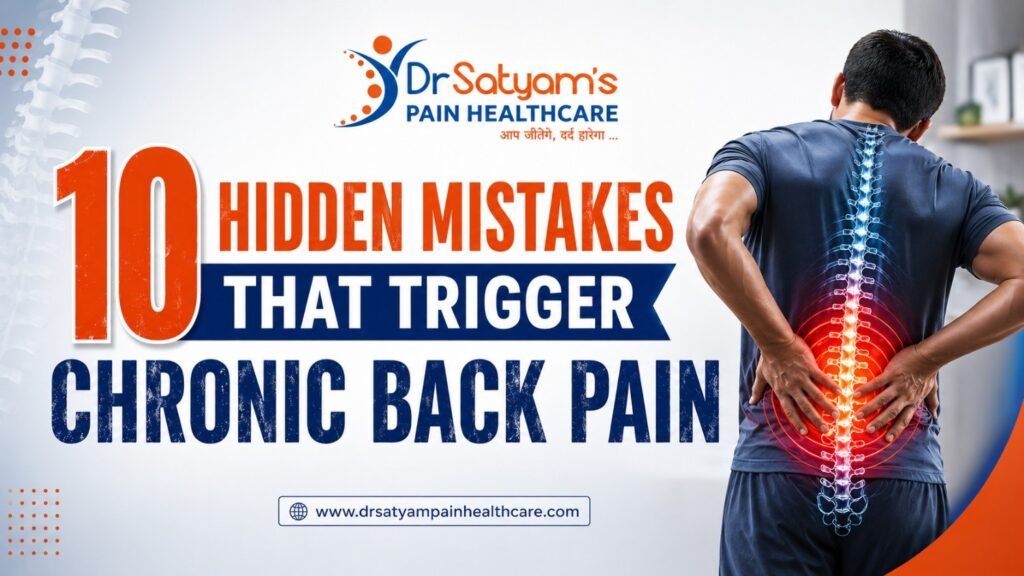 Hidden Mistakes That Trigger Chronic Back Pain