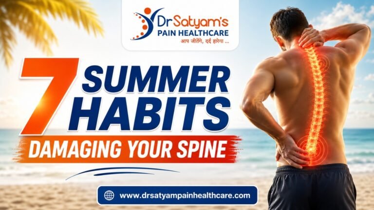 7 Summer Habits Damaging Your Spine